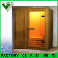 Vigor popular outdoor sauna steam room,fashion nudist sauna room,sauna bath wood room